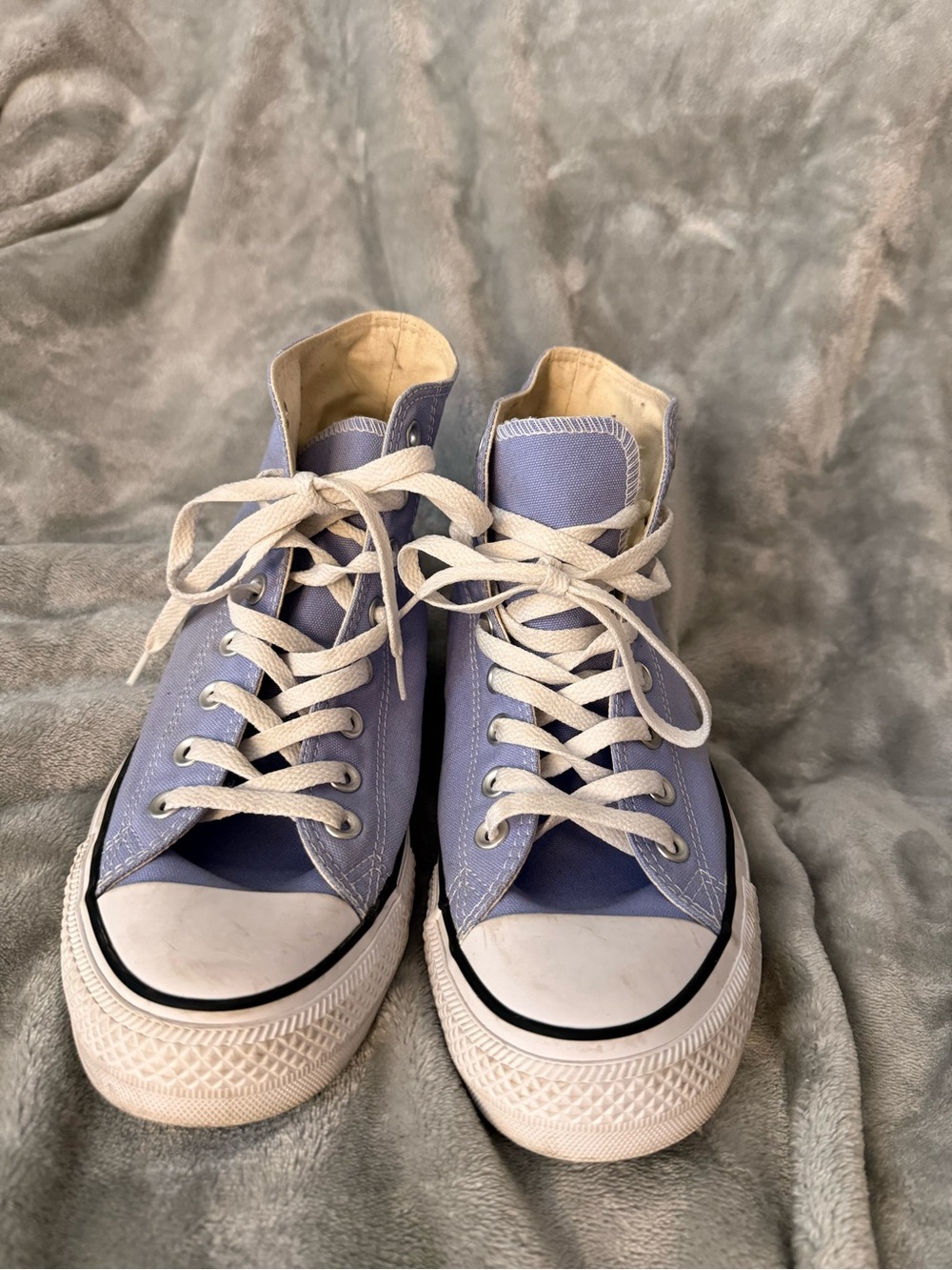 Converse Chuck Taylor All Star High Top Sneakers – Periwinkle / Lavender size 10 - Picture 2 of 5